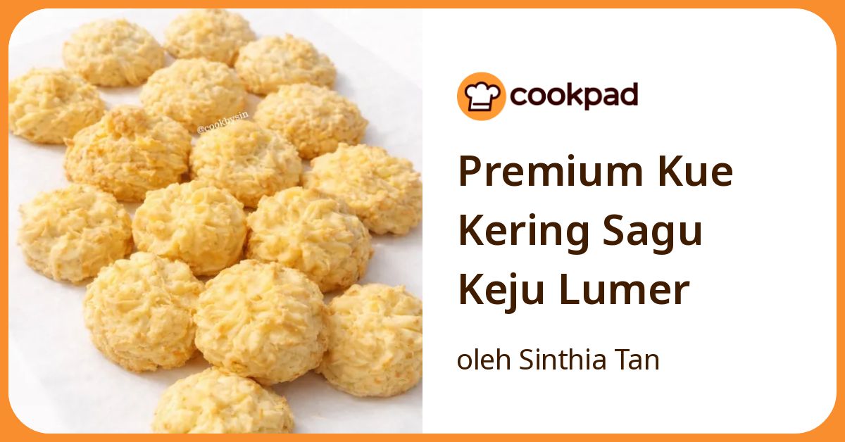 Premium Kue Kering Sagu Keju Lumer