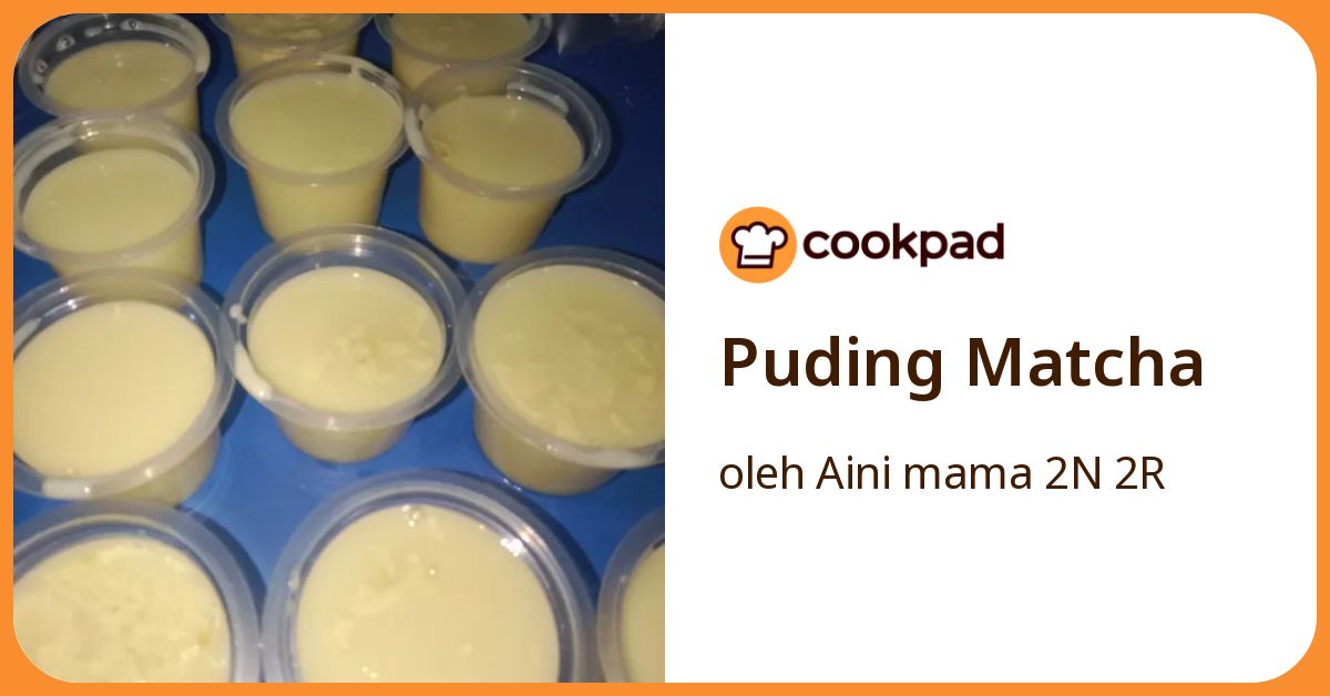 Puding Matcha