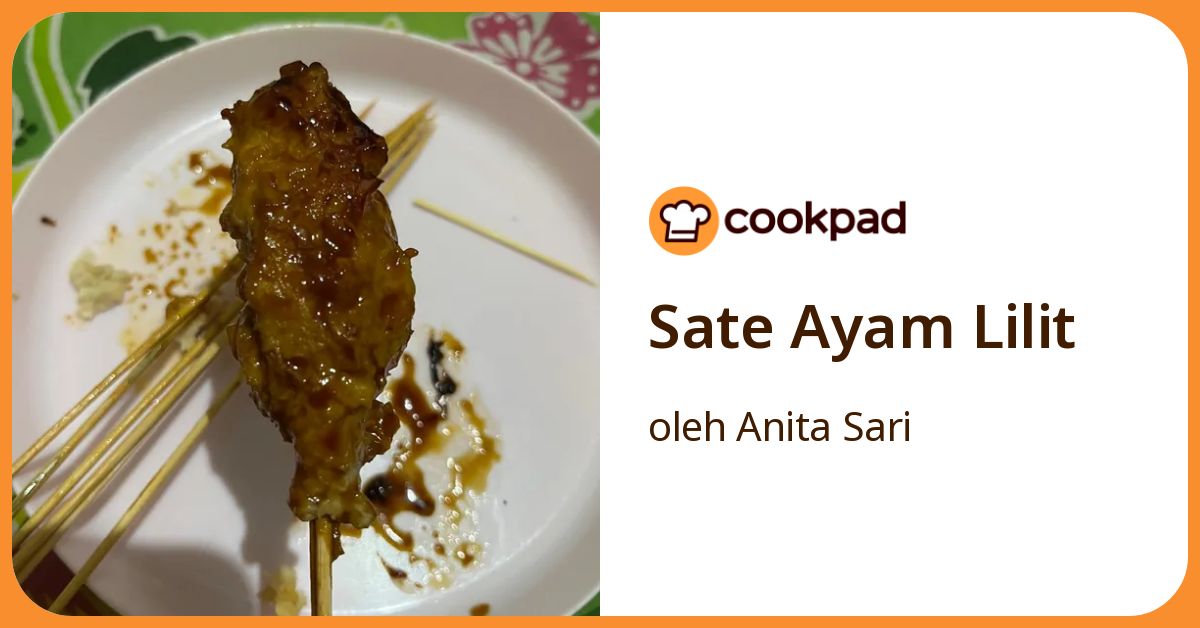 Sate Ayam Lilit