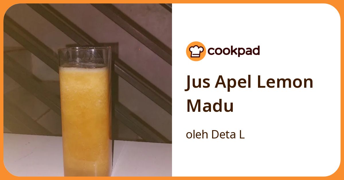 Jus Apel Lemon Madu