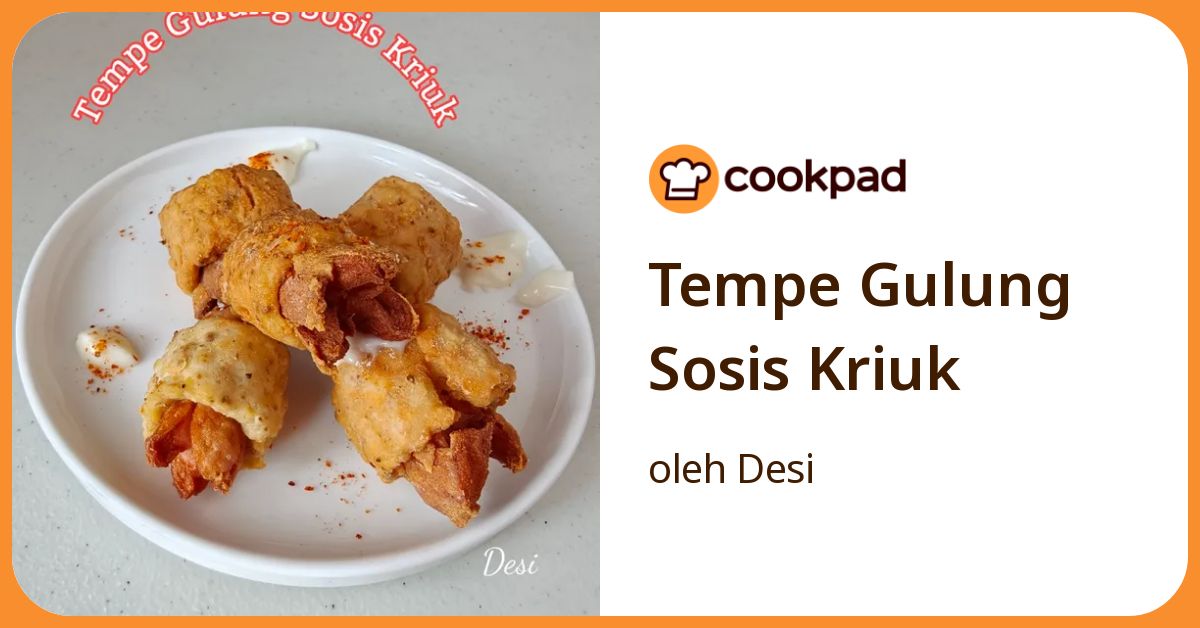 Tempe Gulung Sosis Kriuk
