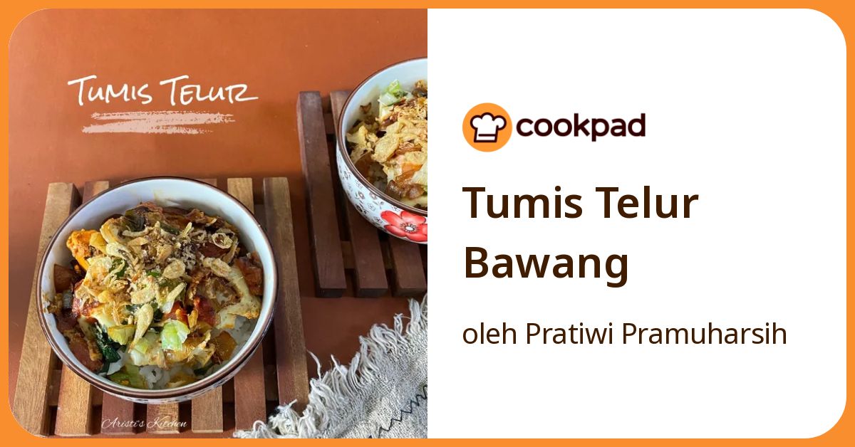 Tumis Telur Bawang