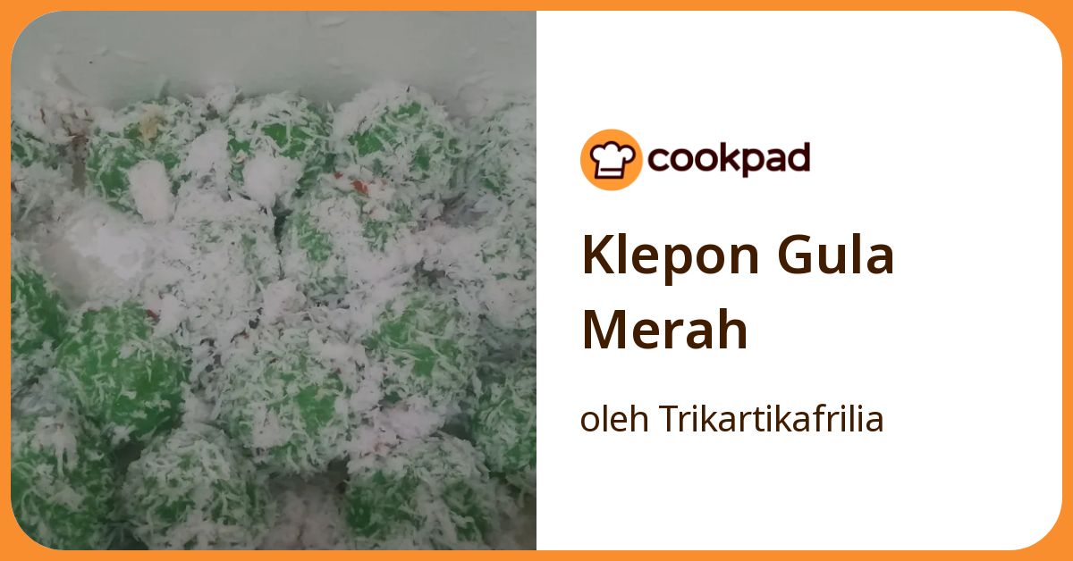 Klepon Gula Merah