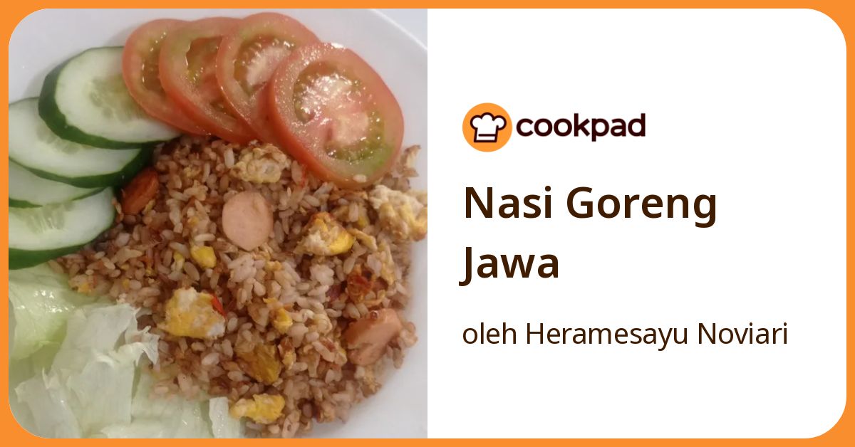 Nasi Goreng Jawa