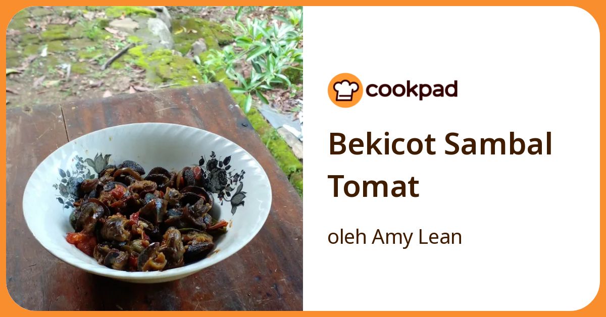 Bekicot Sambal Tomat