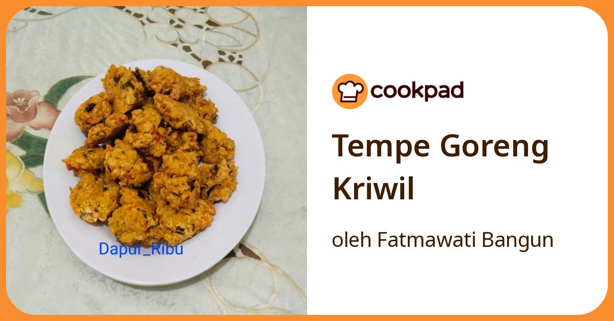 Tempe Goreng Kriwil