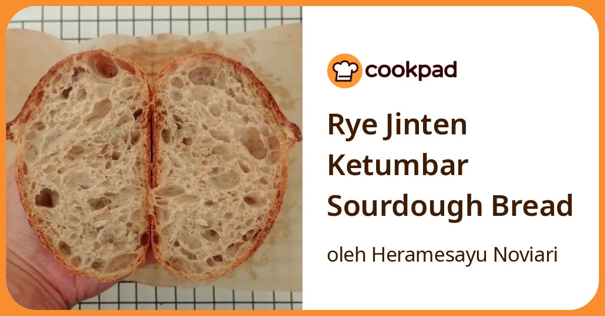 Rye Jinten Ketumbar Sourdough Bread