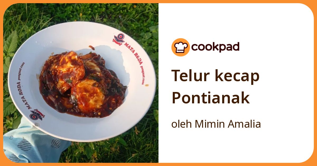 Telur kecap Pontianak