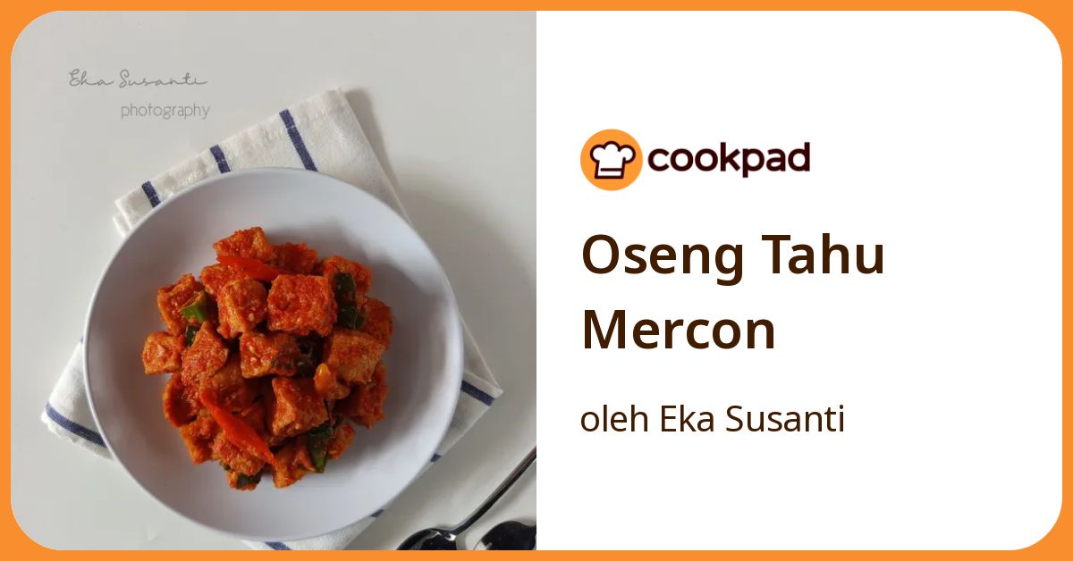 Oseng Tahu Mercon