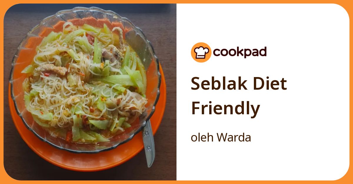 Seblak Diet Friendly