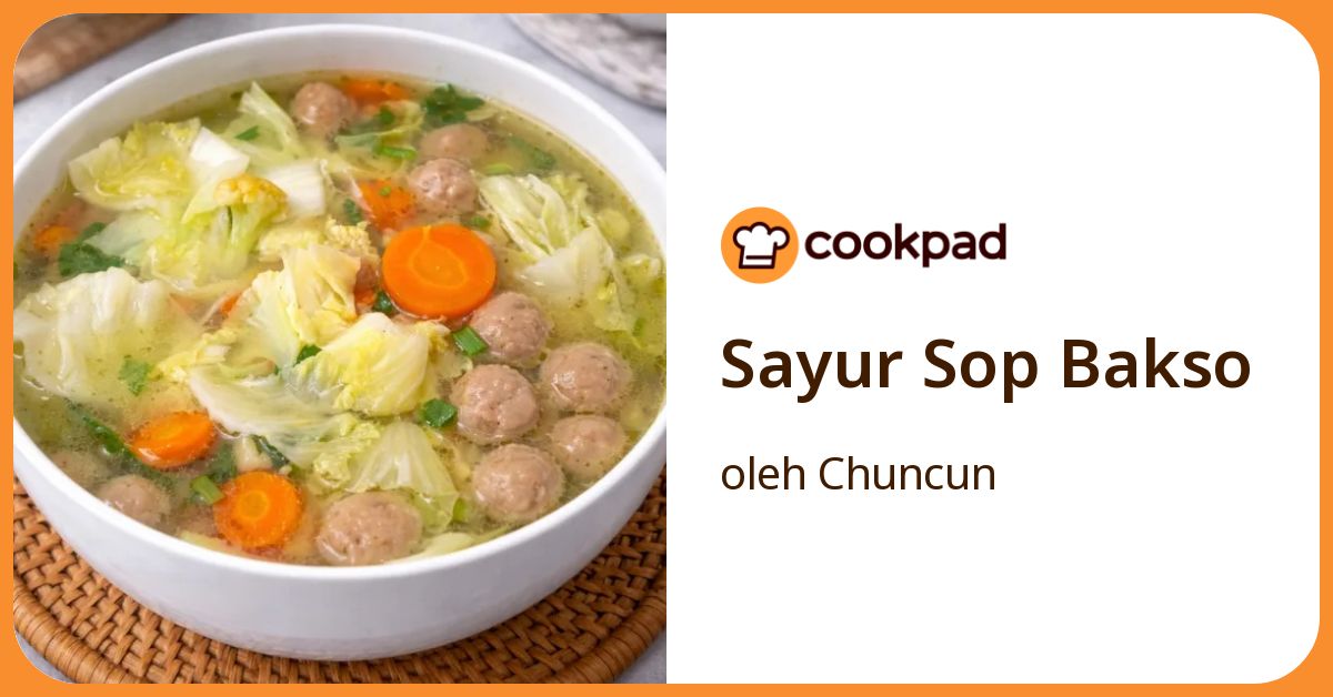 Sayur Sop Bakso