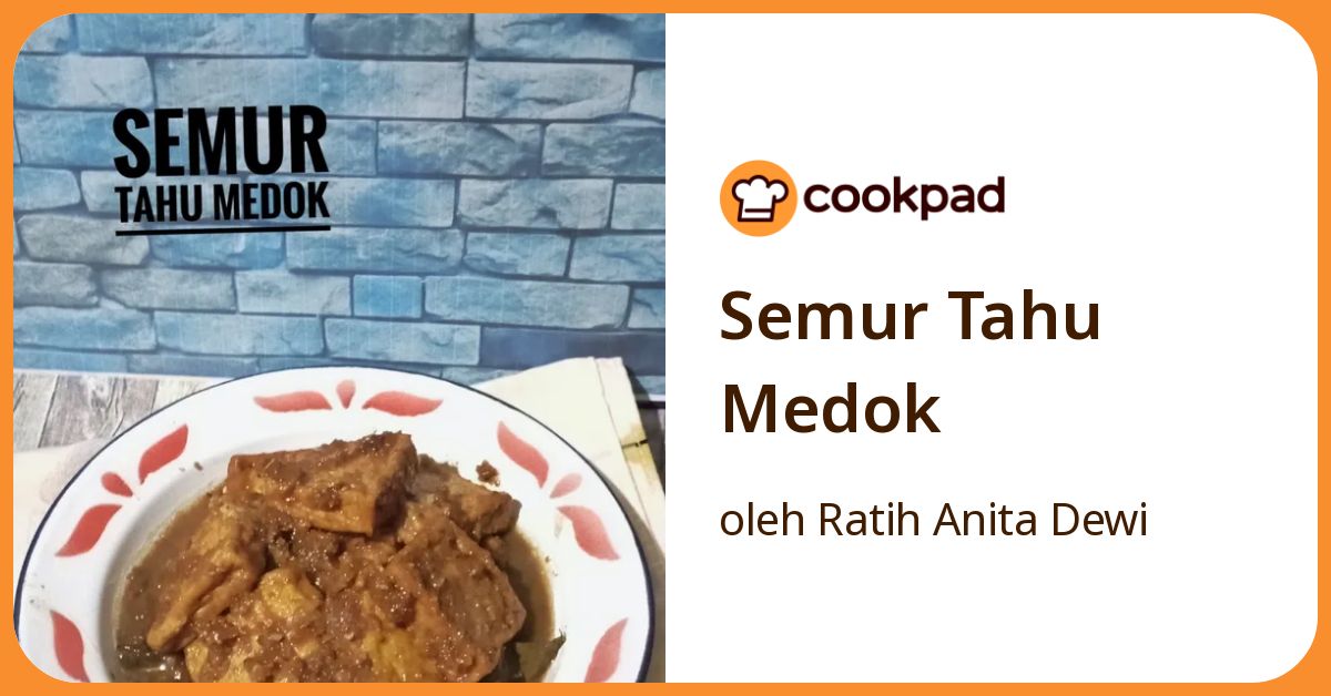 Semur Tahu Medok