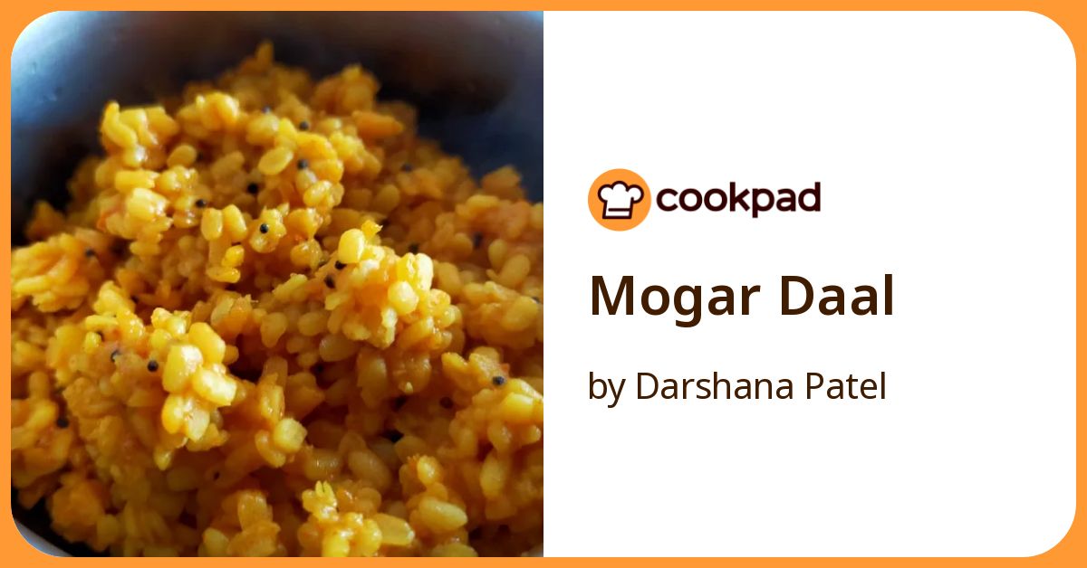 Mogar Daal Recipe by Darshana Patel - Cookpad