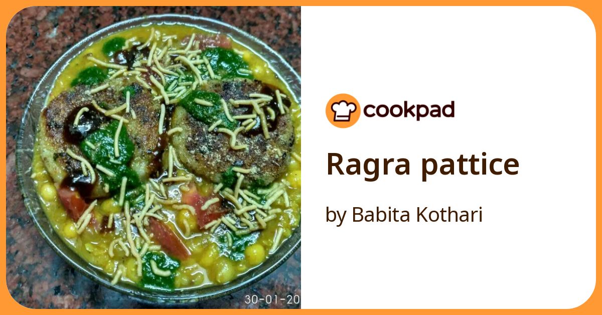 Ragra Pattice Recipe by Babita Kothari - Cookpad