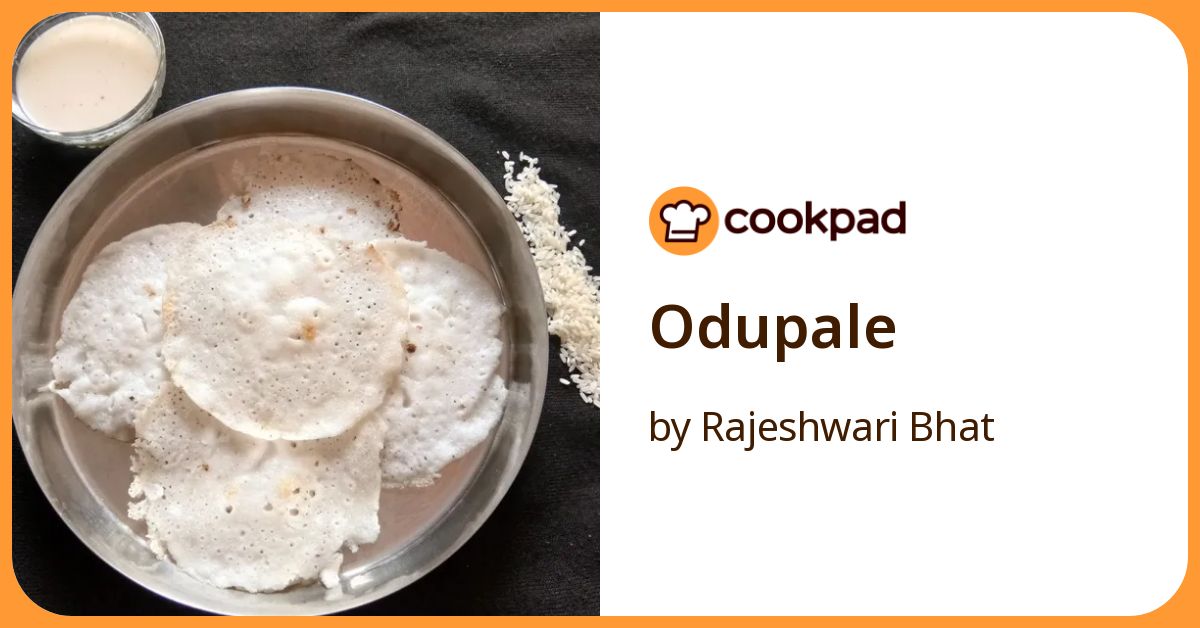 Odupale Recipe by Rajeshwari Bhat - Cookpad