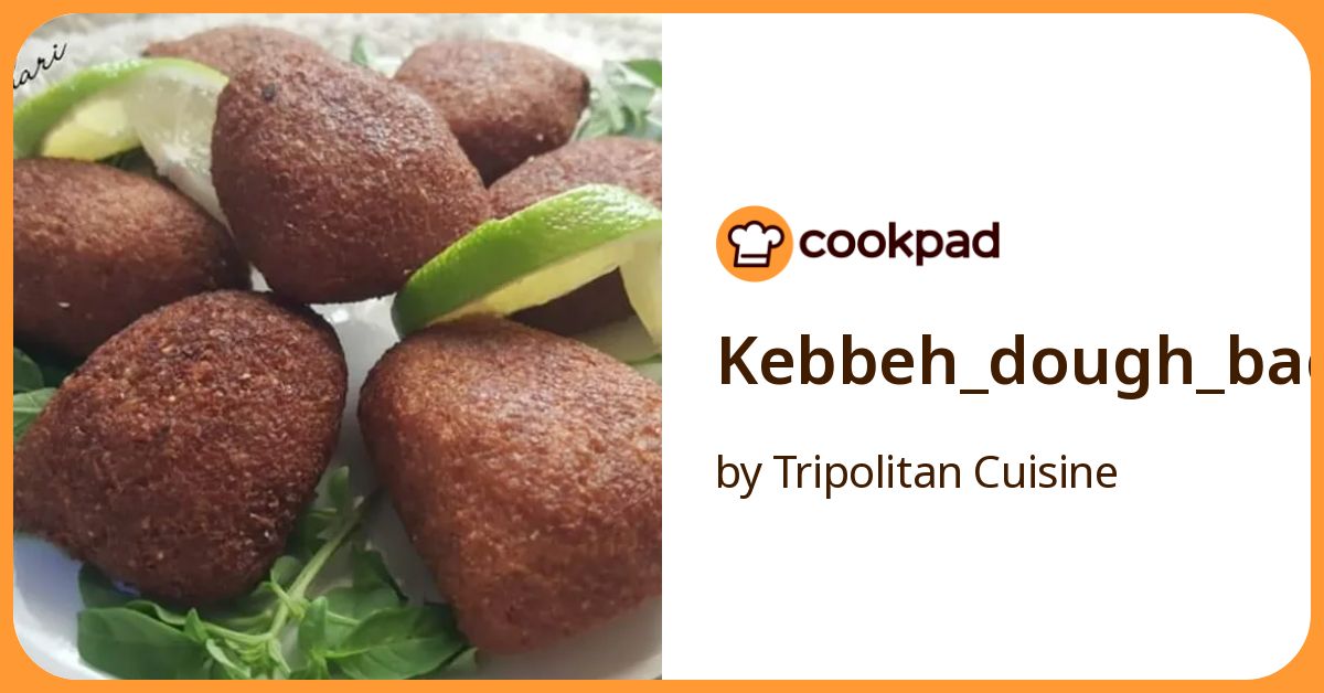 Kebbeh Dough Bags Koufaf Recipe by Tripolitan Cuisine - Cookpad
