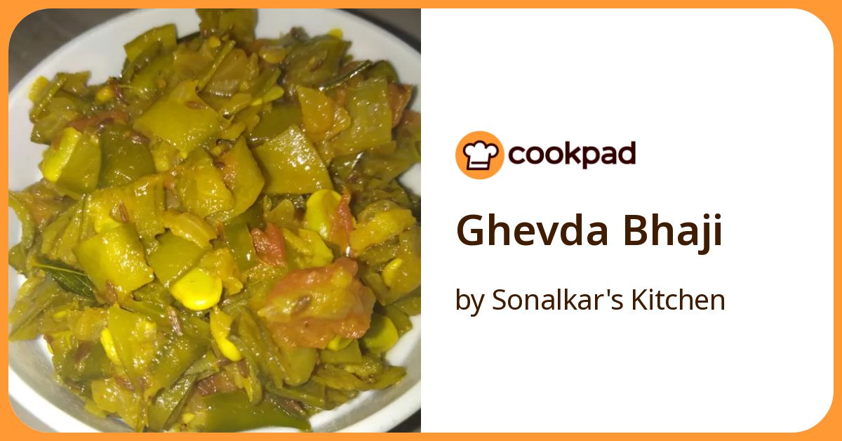 Ghevda Bhaji Recipe By Sonalkar's Kitchen