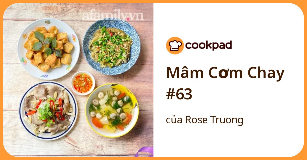 Mâm Cơm Chay #63