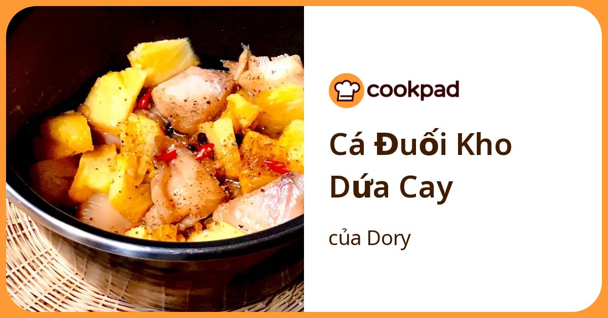Cá Đuối Kho Dứa Cay