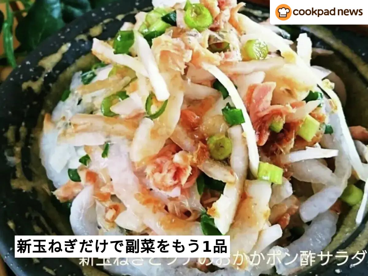 甘くてやわらか〜い！新玉ねぎだけで作れる副菜バリエ | クックパッド