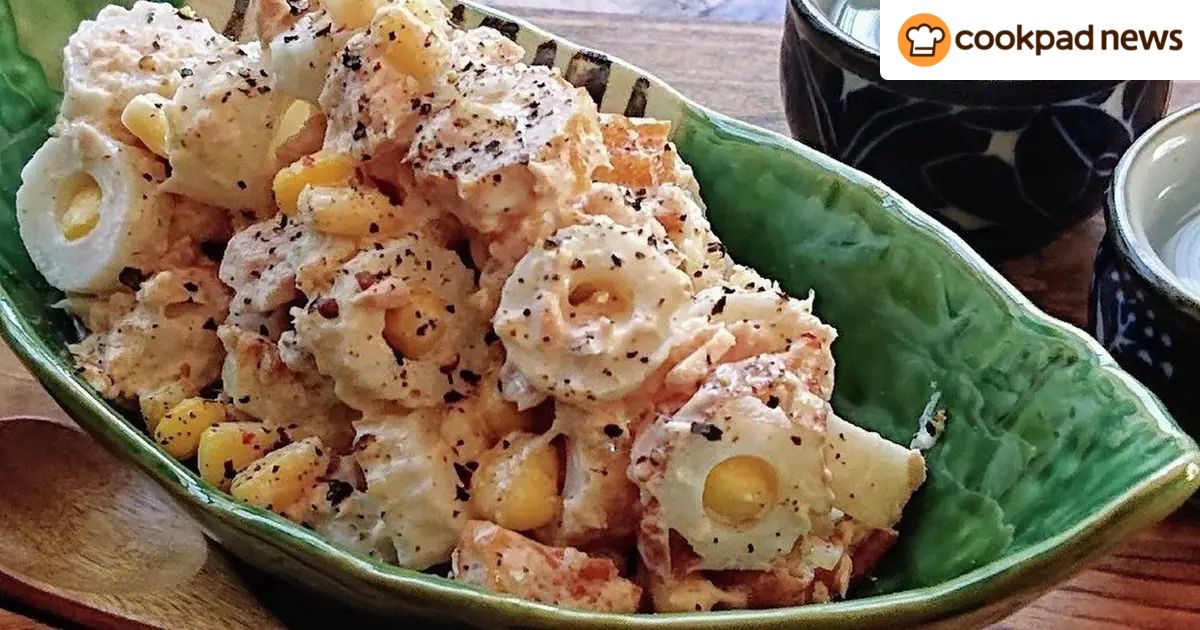 晩酌に◎「ちくわ＆ツナ缶」で簡単おつまみ5選 | クックパッドニュース
